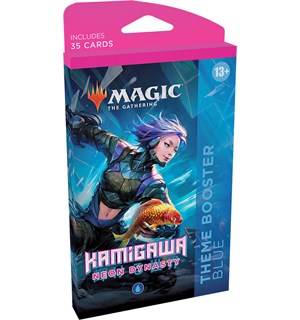 Magic Kamigawa Theme Booster Blue Neon Dynasty 